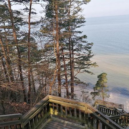 Strandidylle Apartment Mit Meerblick Und Kamin Мендзыздрое Экстерьер фото