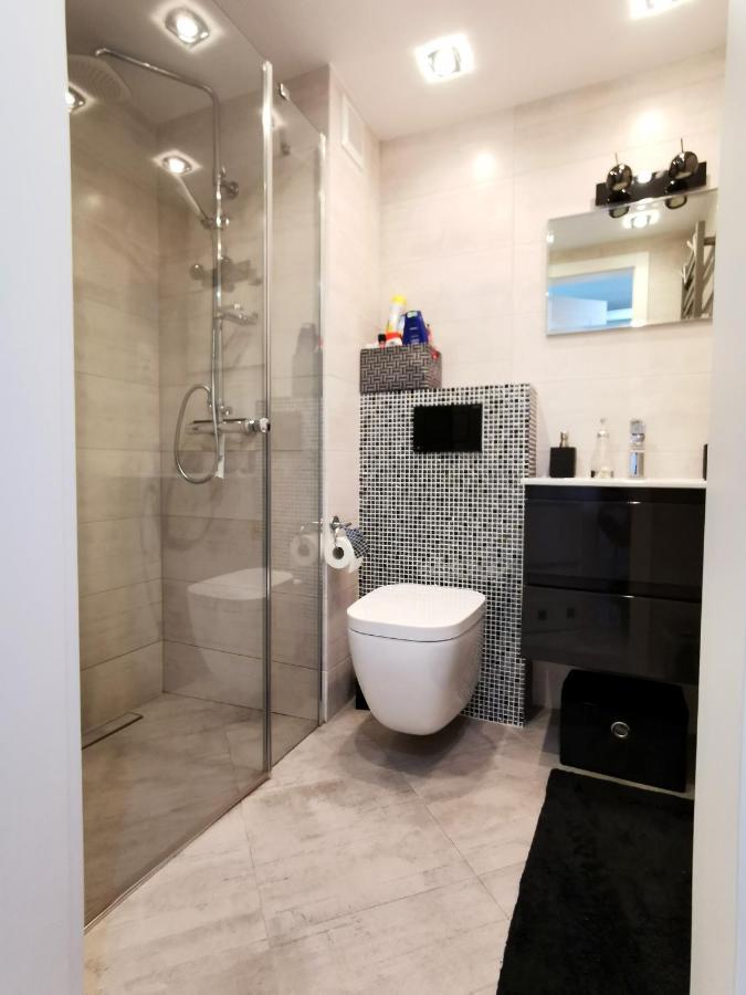 Strandidylle Apartment Mit Meerblick Und Kamin Мендзыздрое Экстерьер фото