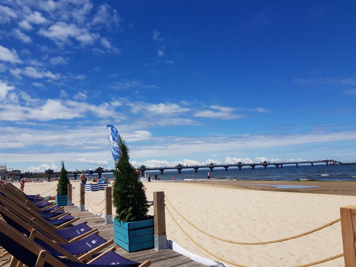 Strandidylle Apartment Mit Meerblick Und Kamin Мендзыздрое Экстерьер фото