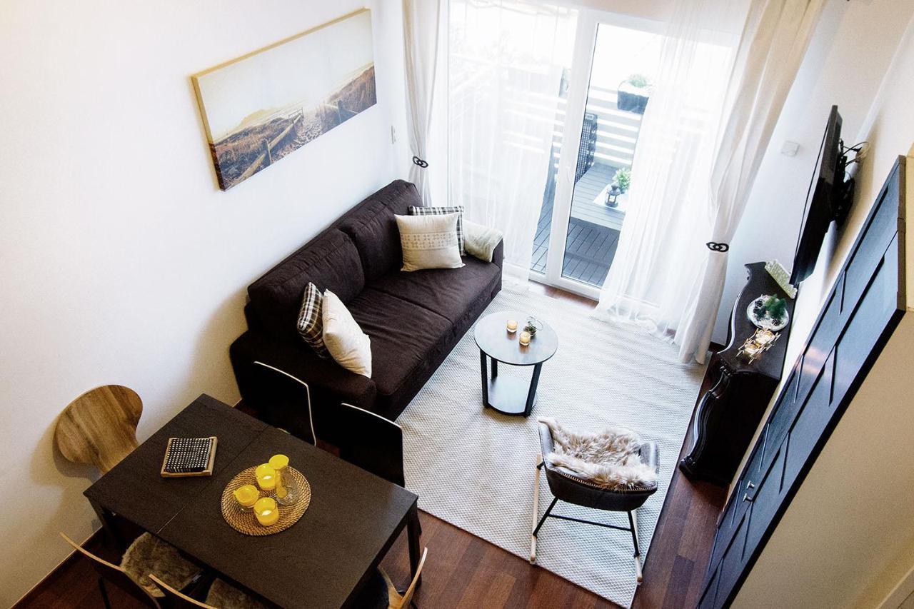 Strandidylle Apartment Mit Meerblick Und Kamin Мендзыздрое Экстерьер фото